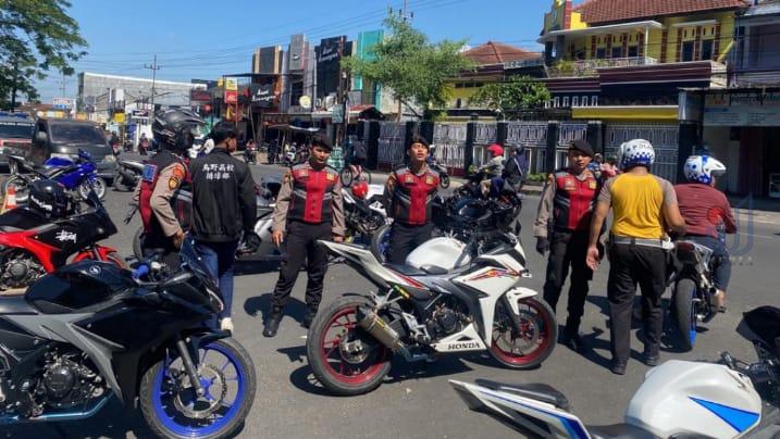 Puluhan Motor Sport Diamankan Polisi Saat Gelar Sunmori