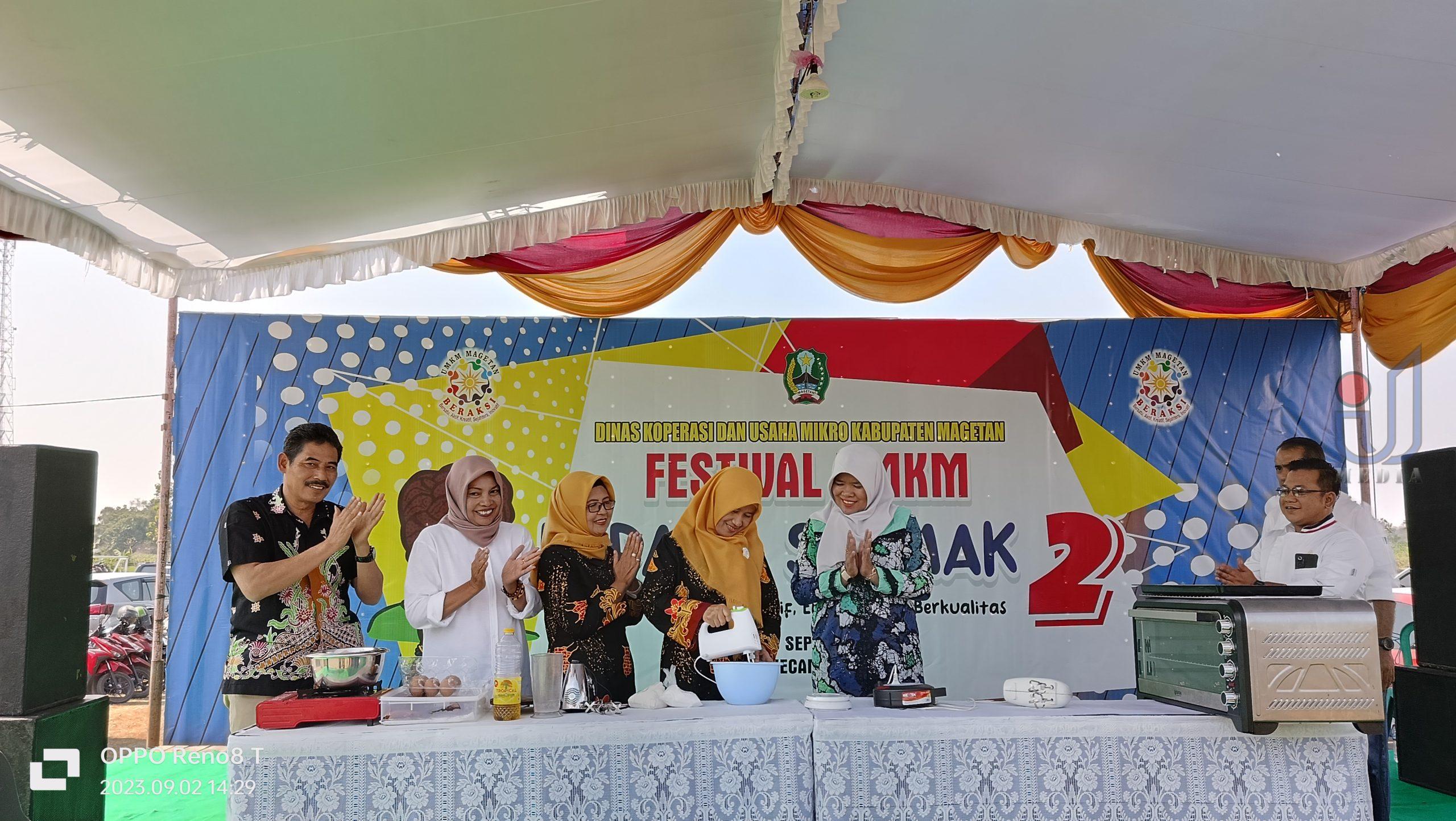 Tumbuhkan Perekonomian di Magetan, Festival UMKM “Kepang Si Emak” Jiid 2 Kembali Digelar