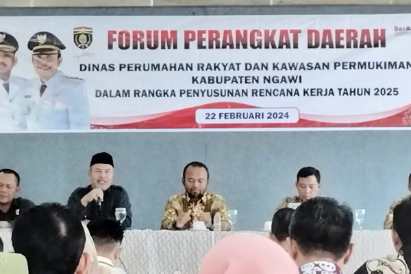 Penyusunan Renja 2025, Dinas Perkim Ngawi Bahas SPAM dan RTLH Img 20240222 Wa0013