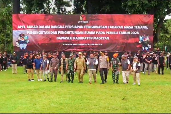 Apel Akbar Persiapan Masa Tenang Pemilu 2024 di Magetan Img 20240211 121510