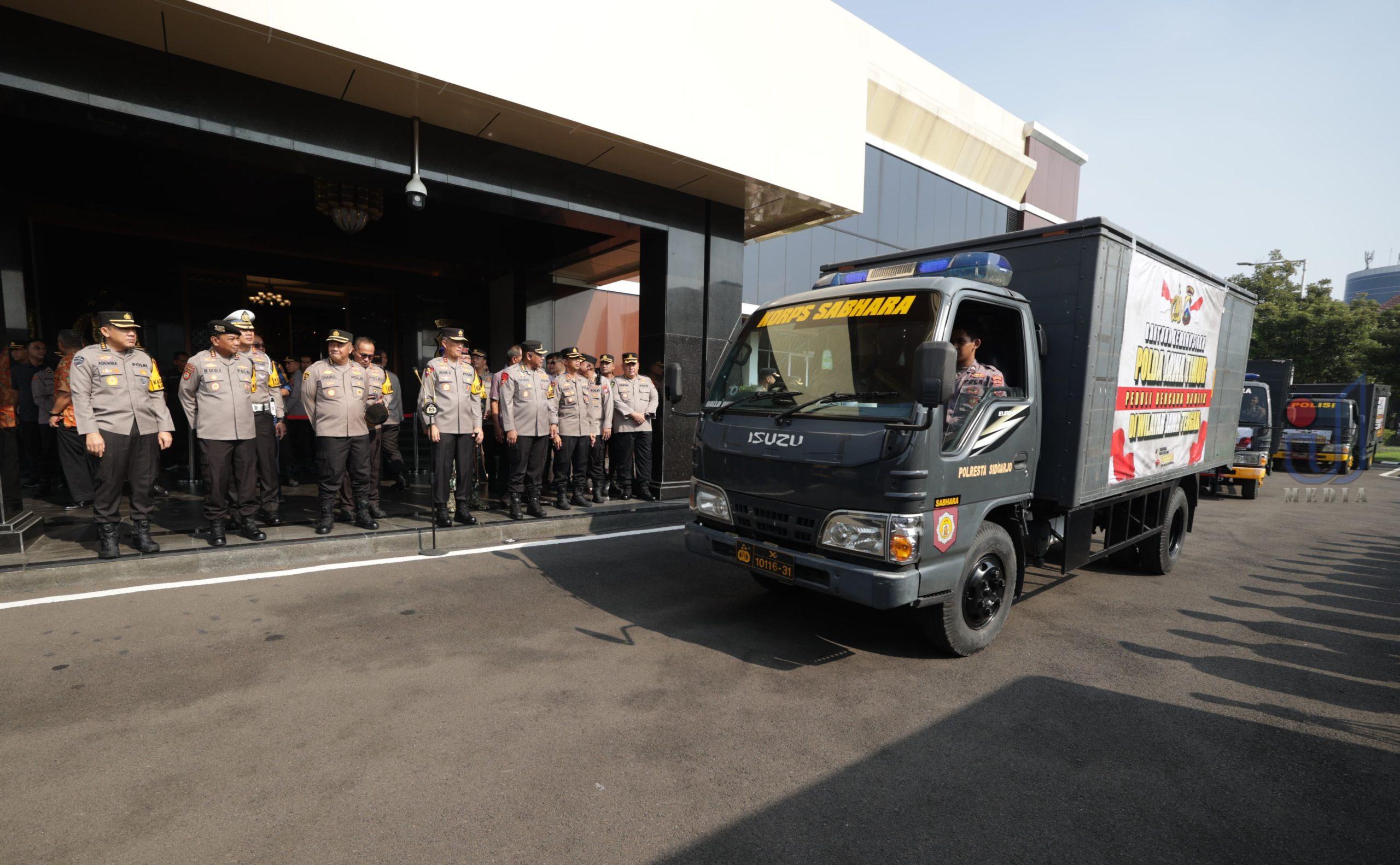 Bantuan Kemanusiaan Polda Jatim