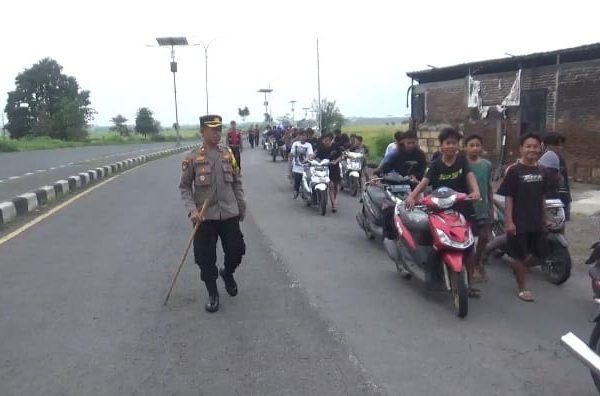Aksi Balap Liar Dibubarkan Polres Jombang, Sebanyak 40 Motor Berhasil Diamankan Petugas Img 20240327 Wa0057