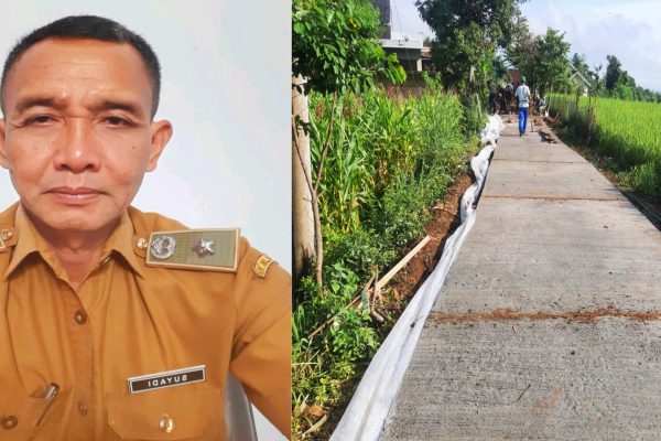 Bertahap, Pemdes Randualas Perbaiki Jalan Desa dengan Rabat Beton Img 20240325 203735