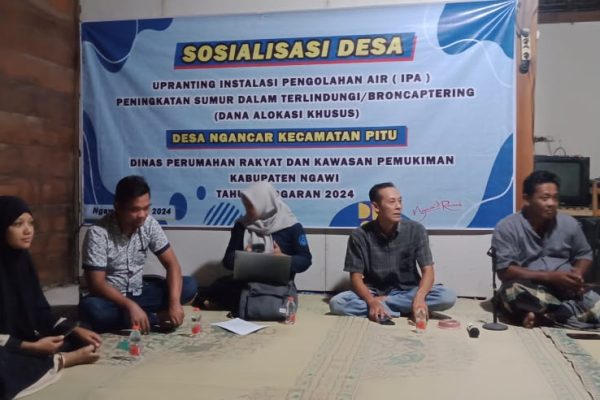 Sosialisasi SPAM Jadi Angin Segar Bagi Warga Desa Ngancar Kabupaten Ngawi Img 20240507 Wa0085