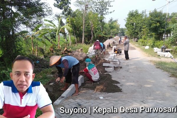 Manfaatkan DD Tahap I, Pemdes Purwosari Realisasikan untuk Pavingisasi Jalan Desa Gridart 20240515 221955378