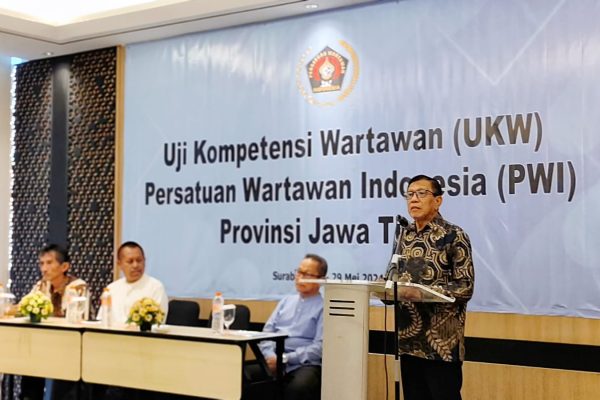 Uji Kompetensi Wartawan, Ketua PWI Jatim Berharap Ekosistem Pers Bisa Lebih Baik Img 20240528 Wa0041