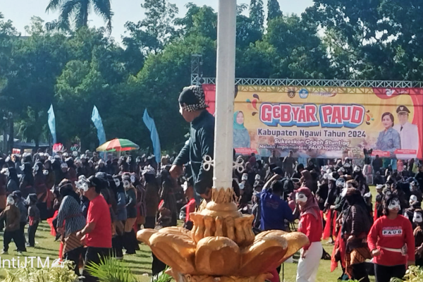 Semarak Gebyar PAUD, Tari Pentul Melikan Diikuti Ribuan Peserta Img 20240625 130510