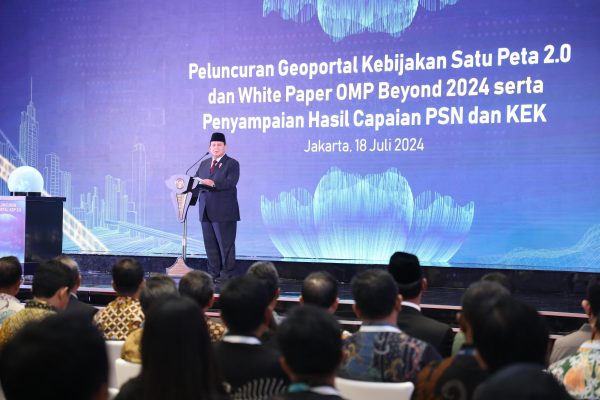 Geoportal Kebijakan Satu Peta 2.0 Resmi Diluncurkan, Menteri AHY Berharap Dorong Investasi dan Kepastian Hukum Kementrian ATR/BPN