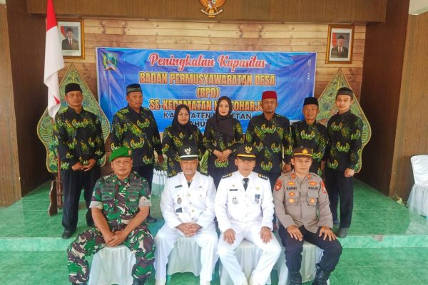 Sah…!!! Sebanyak 89 BPD Kecamatan Kartoharjo Resmi Dikukuhkan
