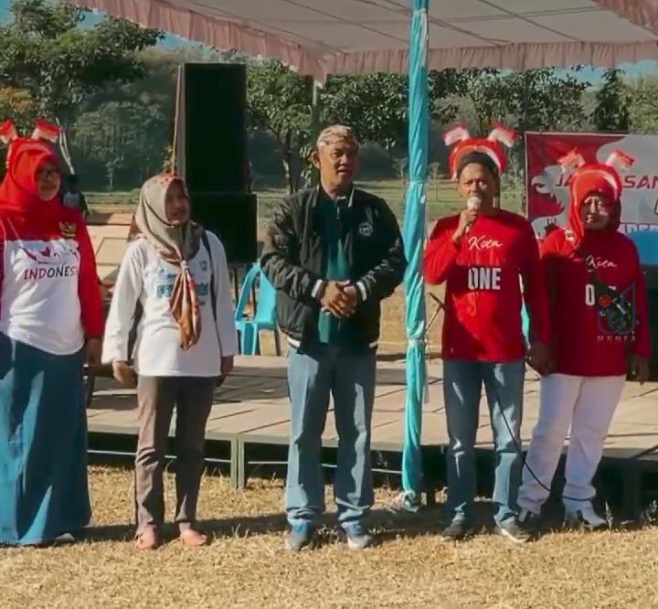 Hergunadi Ikuti Jalan Sehat Desa Candirejo Magetan