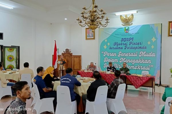 Ngobrol Pintar (Ngopi) Bersama Organisasi Pemuda di Magetan, Wujudkan Demokrasi Berkualitas Ngopi (Ngobrol Pintar) Bersama Para Pemuda