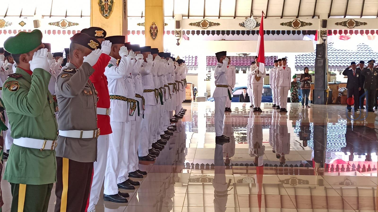 Pengukuhan Anggota Paskibraka Kab. Magetan