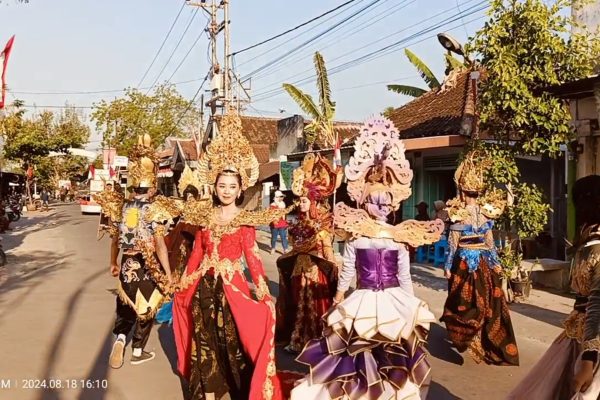 Karnaval Kemerdekaan di Kec Karabgrejo, Kab. Magetan.