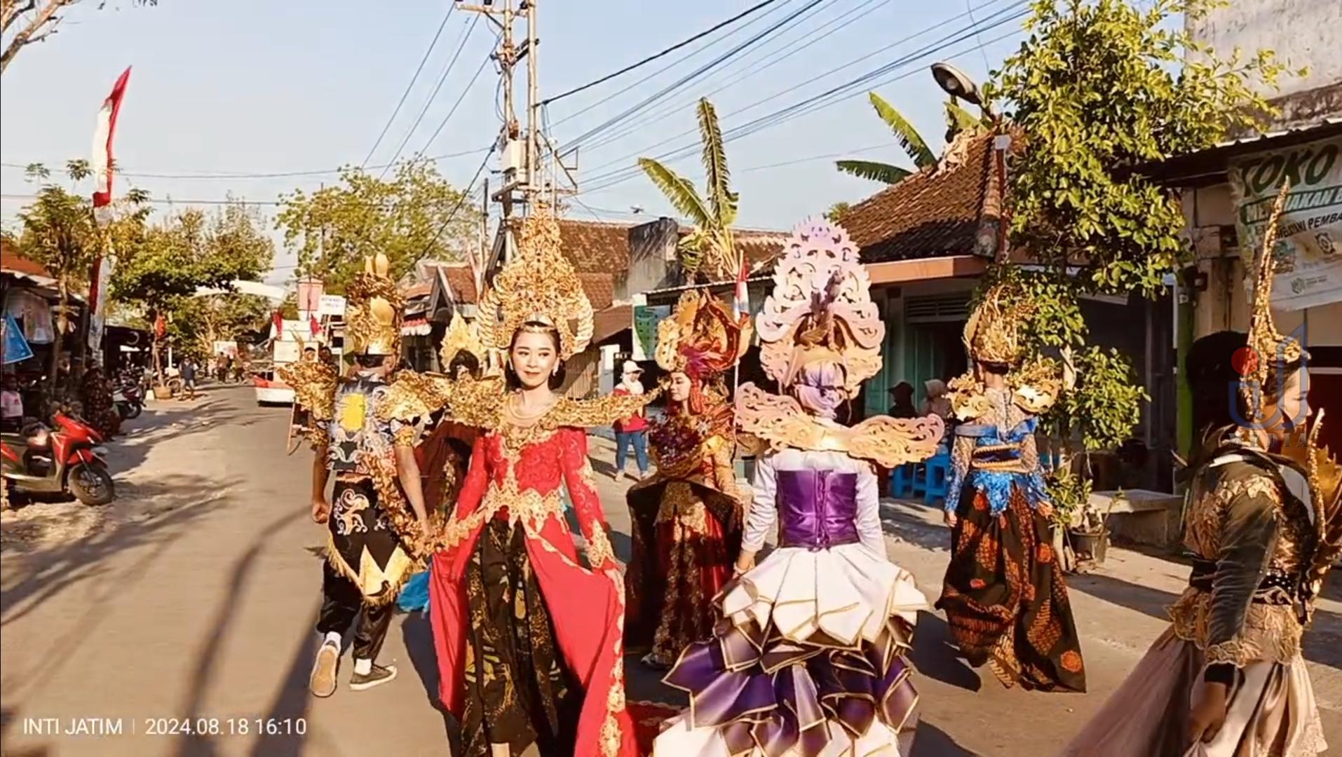 Karnaval Kemerdekaan di Kec Karabgrejo, Kab. Magetan.