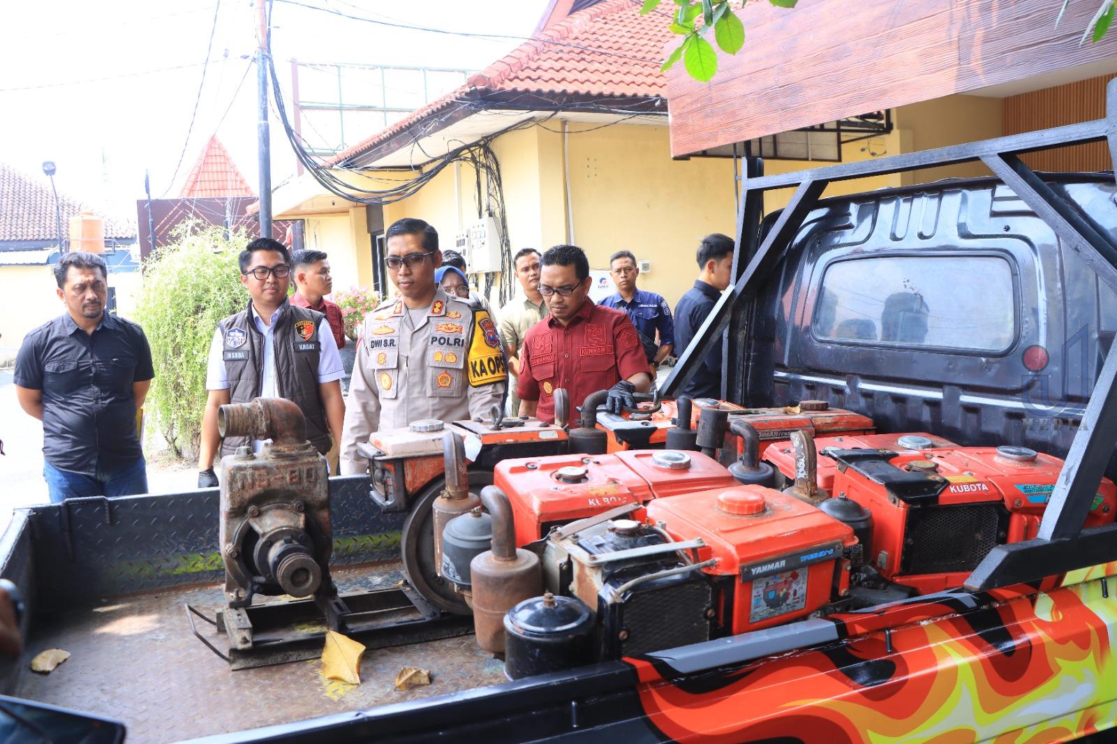 Ungkap Kasus Diesel Sawah Polres Ngawi