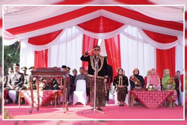 Pj Bupati Magetan jadi Inspektur Upacara HUT ke-79 Kemerdekaan RI