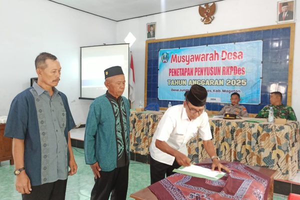 RKPDes 2025 Desa Jungke Ditetapkan Bersama Dalam Musdes