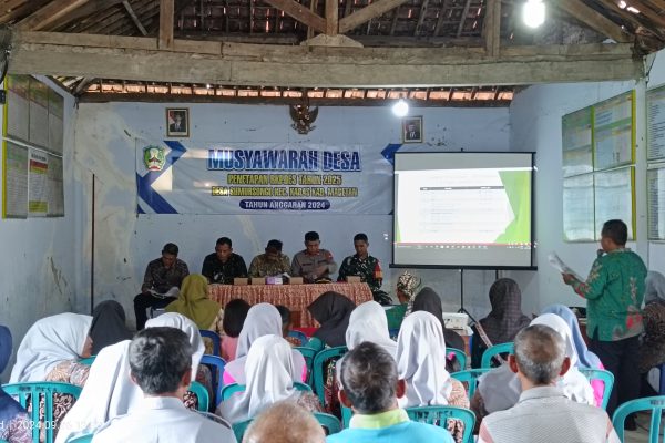 SAH….!!! Rencana Pembangunan Desa Sumursongo Tertuang di RKPDes 2025