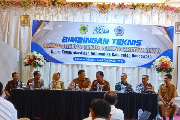 Sinergitas Diskominfo Bersama SMSI, UKW Bondowoso Resmi Dimulai