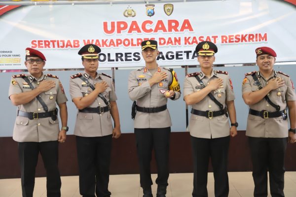 Wakapolres dan Kasat Reskrim Polres Magetan Resmi Berganti