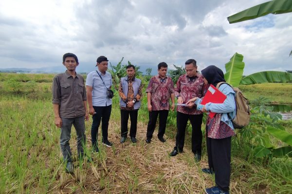 Kantah Ngawi Cek Lapang Permohonan Wakaf di Desa Jogorogo, Kecamatan Jogorogo