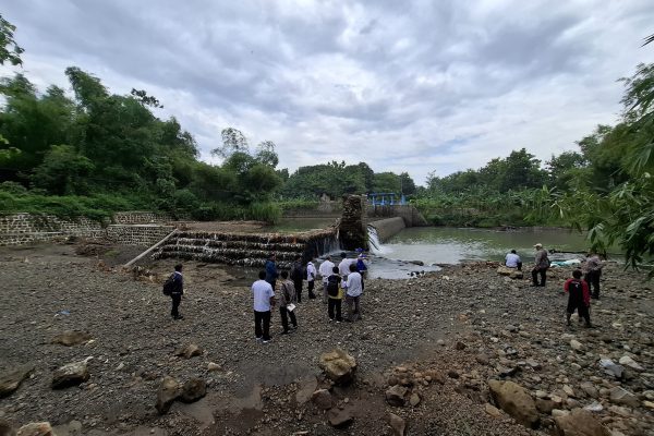 Survey Rehabilitasi Bendung Kedungputri, Dukung Program Swasembada Pangan