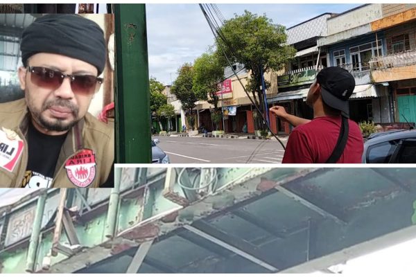 Jembatan dan Tiang Reklame Pasar Baru Magetan Tak Ada Kejelasan, Bupati LIRA : Bongkar Saja