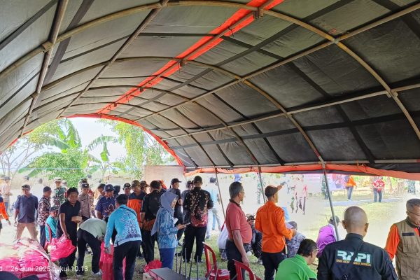 Gladi Lapangan, BPBD Magetan Gelar Simulasi Tanggap Darurat Bencana Banjir Bandang