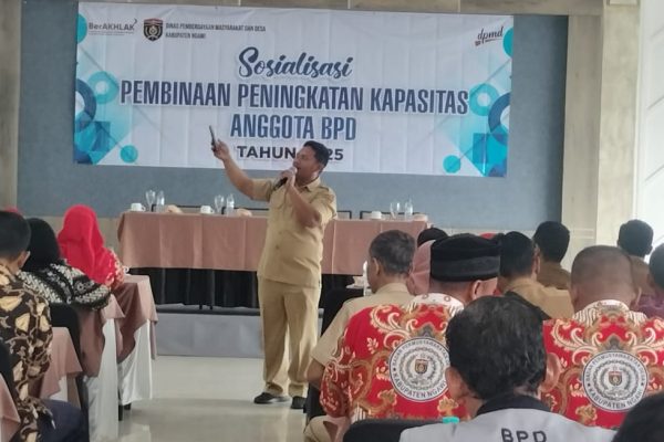 Sosialisasi Penguatan Kapasitas BPD dan Pengenalan Program Sibermata