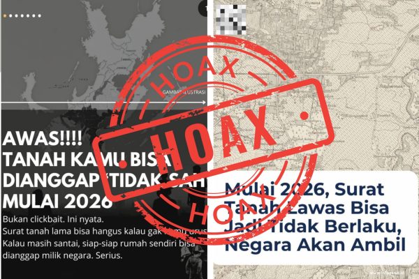 Kementerian ATR/BPN: Bantah Isu 2026 Tanah Tak Bersertipikat Diambil Negara
