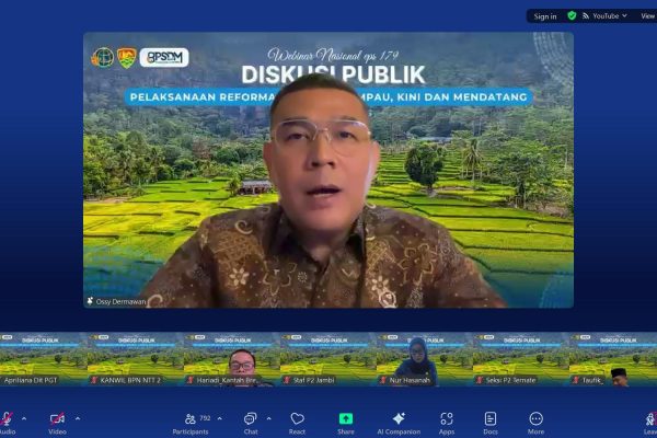 Reforma Agraria sebagai Warisan Sejarah, Pandangan Strategis untuk Masa Depan