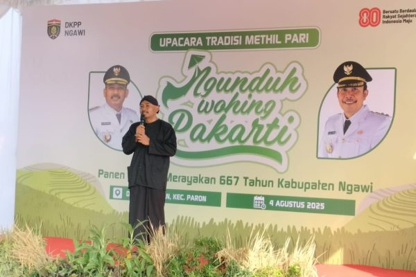 Tradisi Methil Pari Jadi Ikon Budaya Pertanian di Ngawi