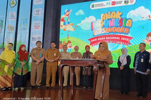 Puncak HAN 2025, Pemkab Magetan Komitmen Lindungi Anak Sejak Dini