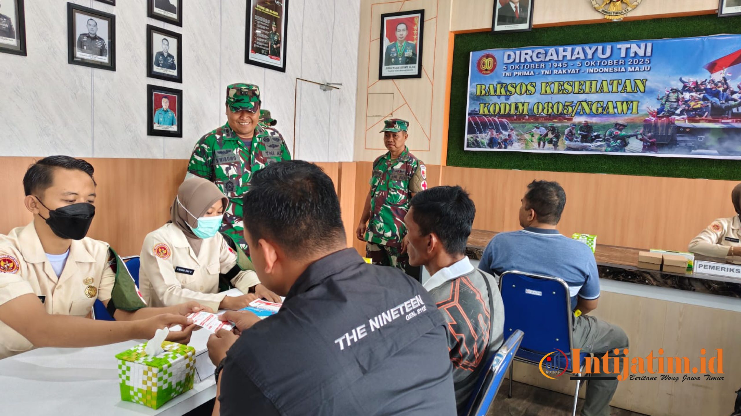 Kodim 0805/Ngawi Gelar Donor Darah