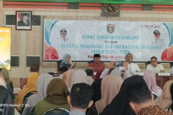 Pemkab Ngawi : Sinkronisasi RPJMD 2025–2029 dengan Program Strategis Daerah