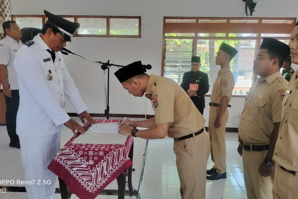Empat Kasun Desa Beran Ngawi Resmi Dilantik