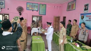 Pelantikan Perangkat Desa Pojok