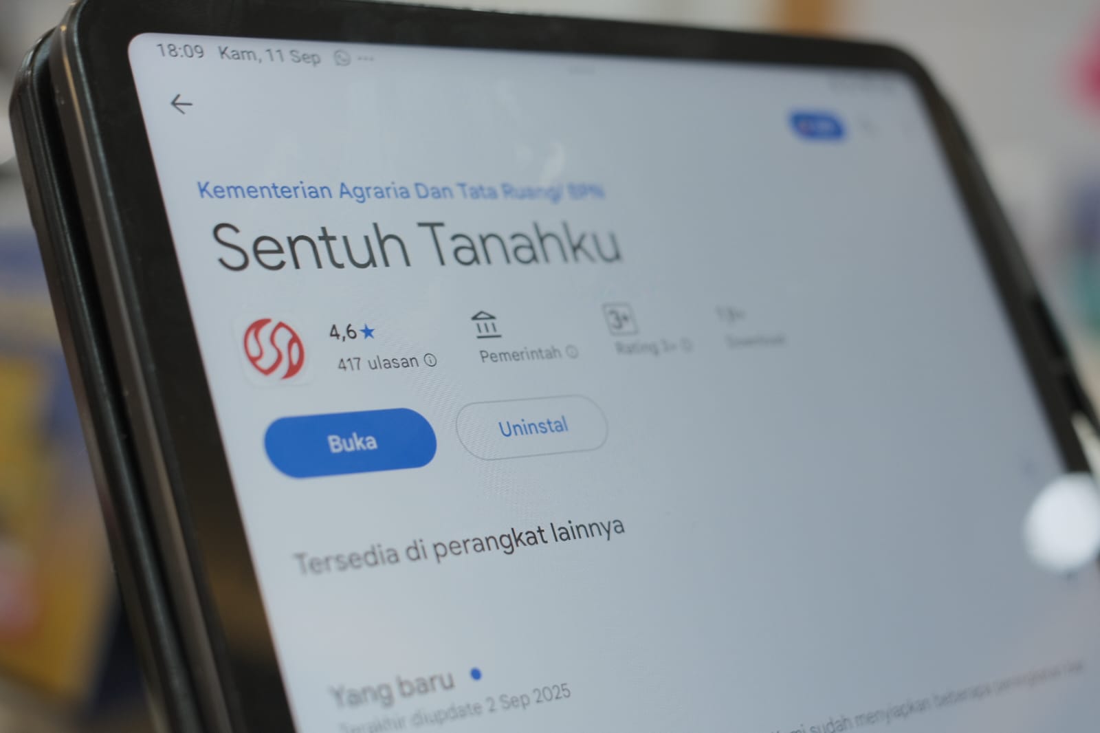 Aplikasi Sentuh Tanahku