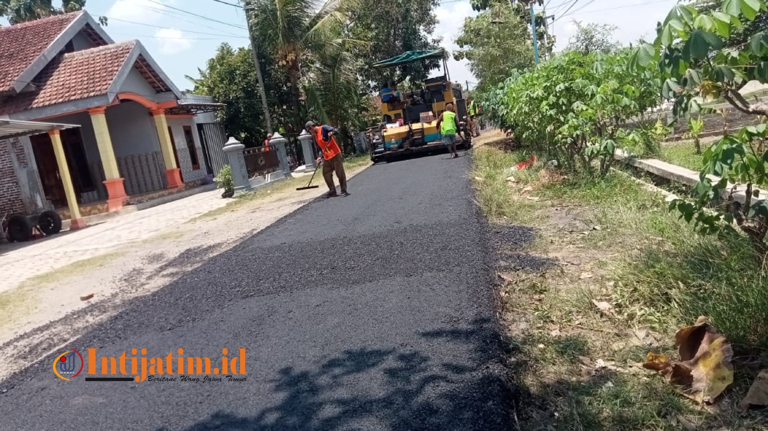 Proyek Rehabilitasi Jalan Nglambangan II Kabupaten Madiun