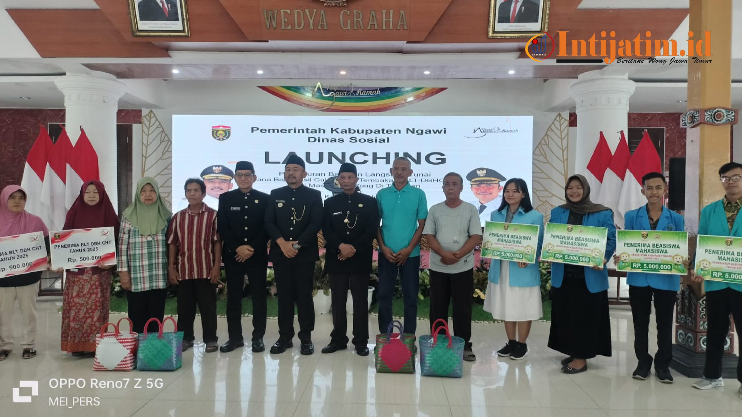 Penyaluran Bantuan Langsung Tunai dari DBHCHT Tahap 2