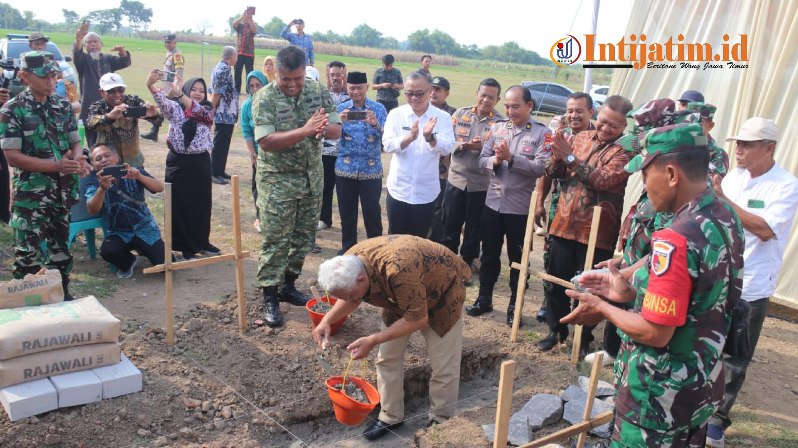 Peletakan Batu Pertama Kopdes Merah Putih