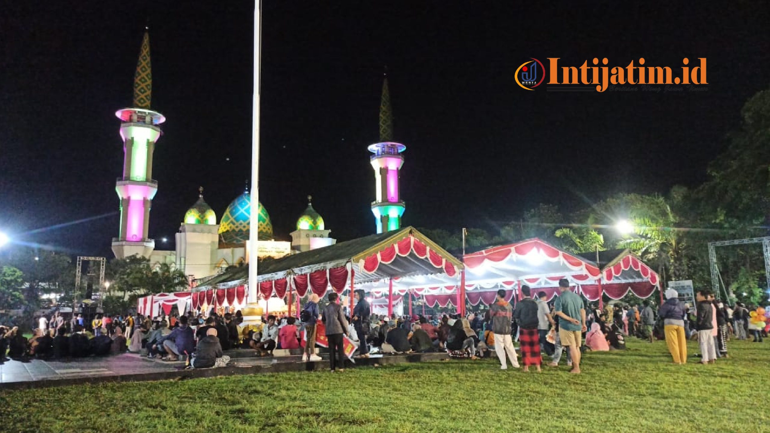 Cuaca Ekstrim Jadi Momen Tersendiri di Malam Resepsi HUT ke-350 Magetan