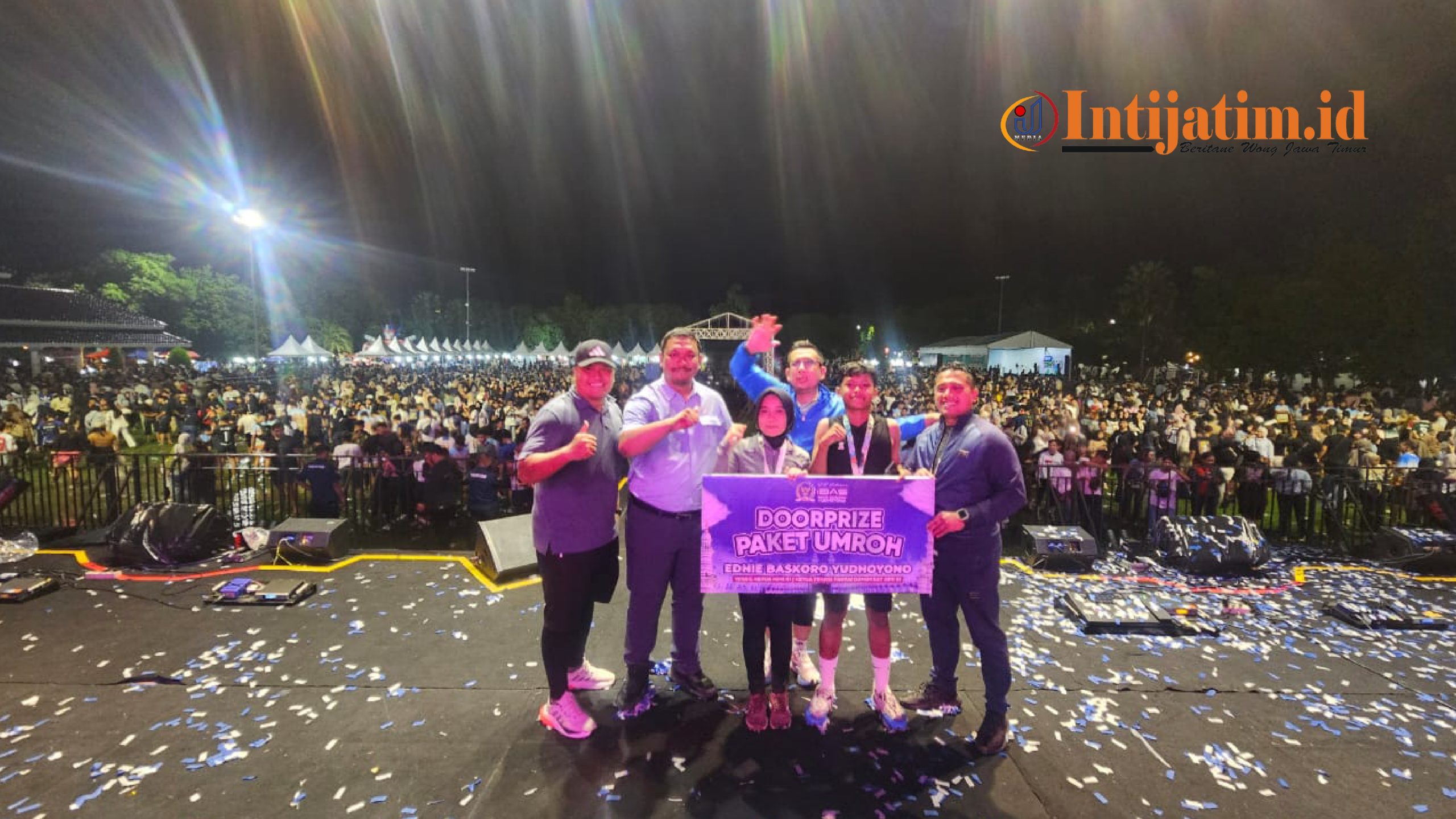 Mas Ibas Beri Hadiah Paket Umroh di HUT ke-80 Jawa Timur