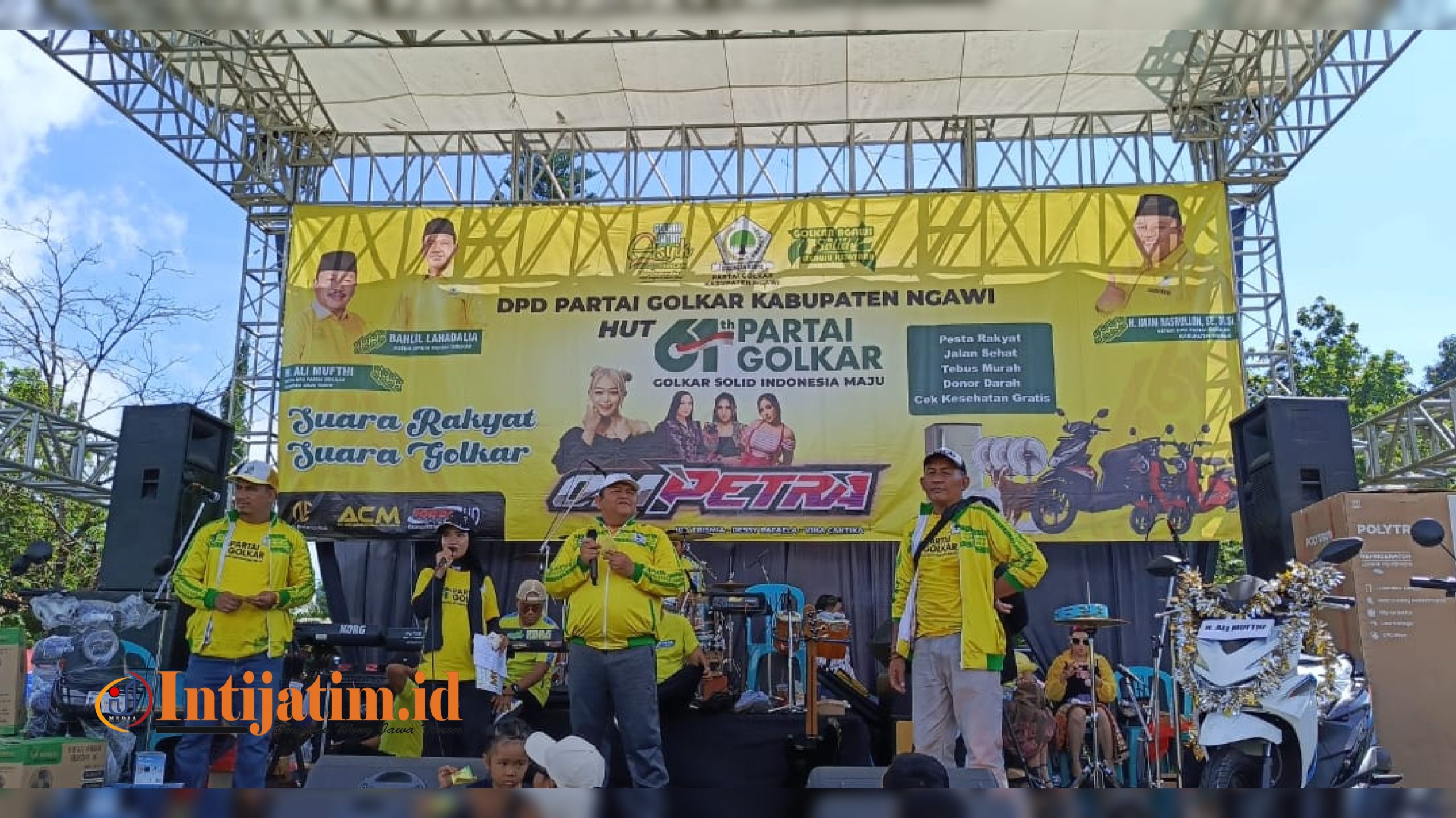 HUT ke-61 Partai Golkar Ngawi