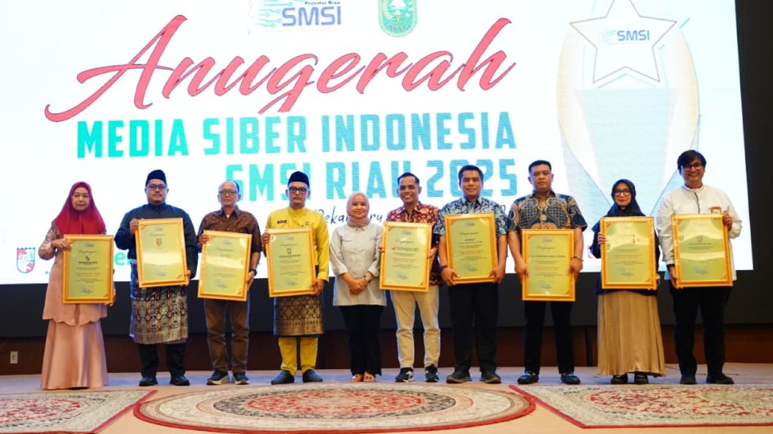 Anugerah SMSI Riau 2025: Dorong Mutu Pers Siber dan Kemitraan Konstruktif