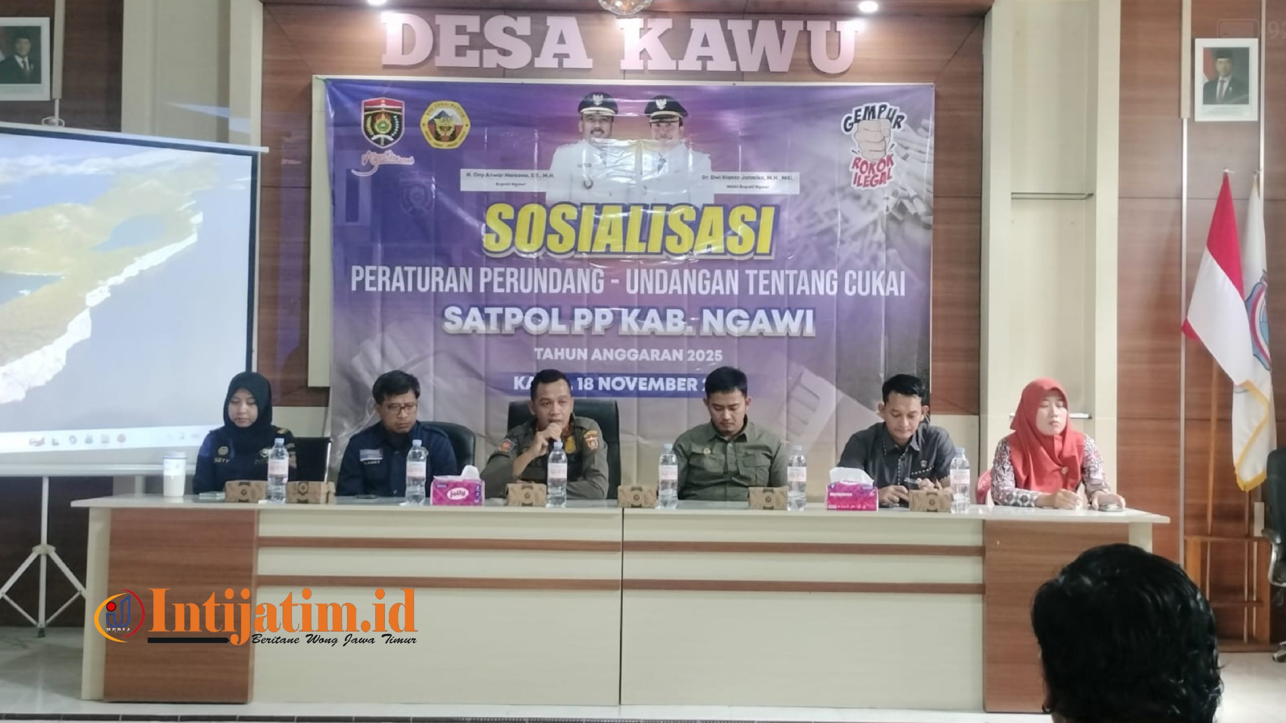 Upaya Preventif ‘Gempur Rokok Ilegal’, Pemkab Ngawi Sasar Wilayah Desa
