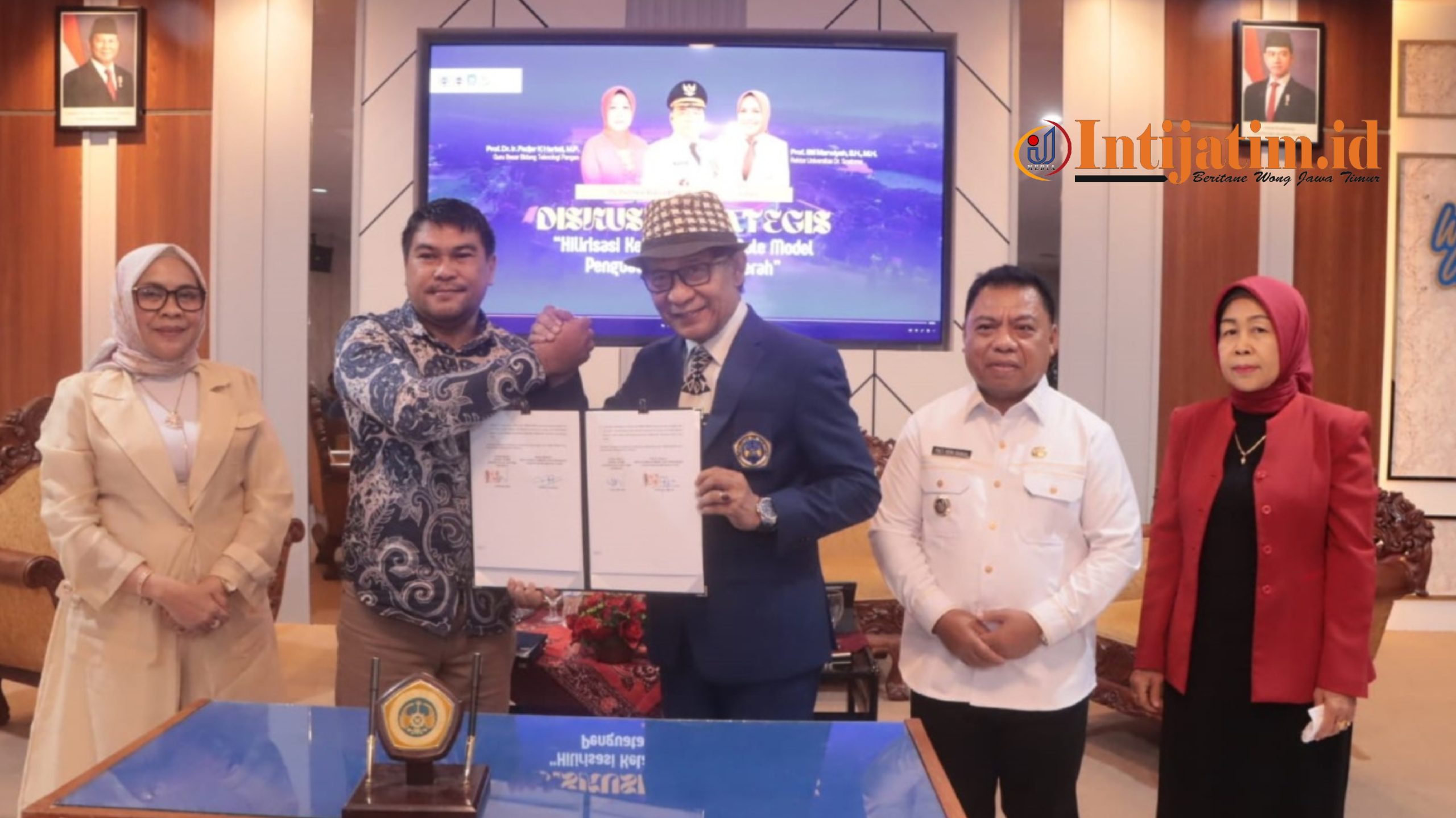 Dukung Ekonomi Biru, Fikom Unitomo Gandeng Halmahera Utara Bahas Multiplier Effect Hilirisasi Kelapa
