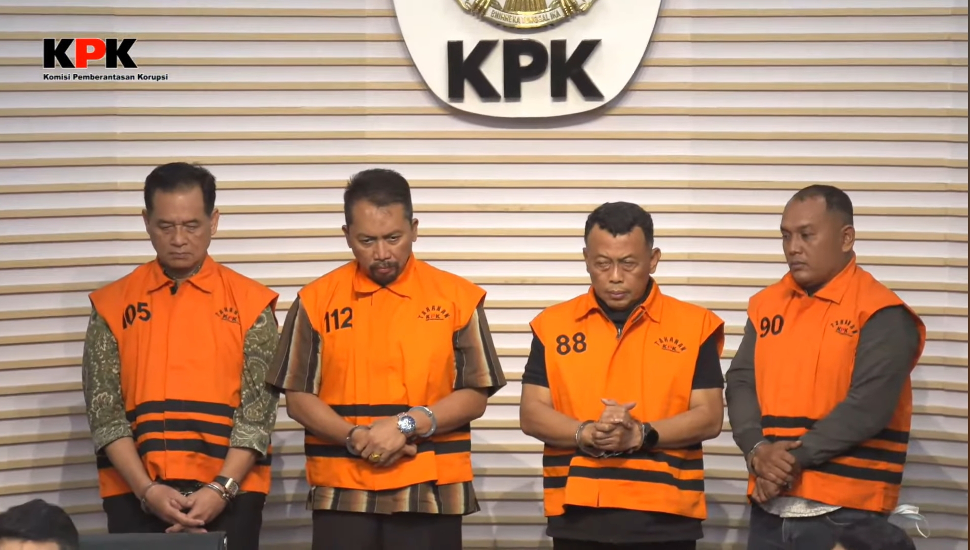 Penetapan Tersangka Kasus Suap dan Korupsi oleh KPK RI.