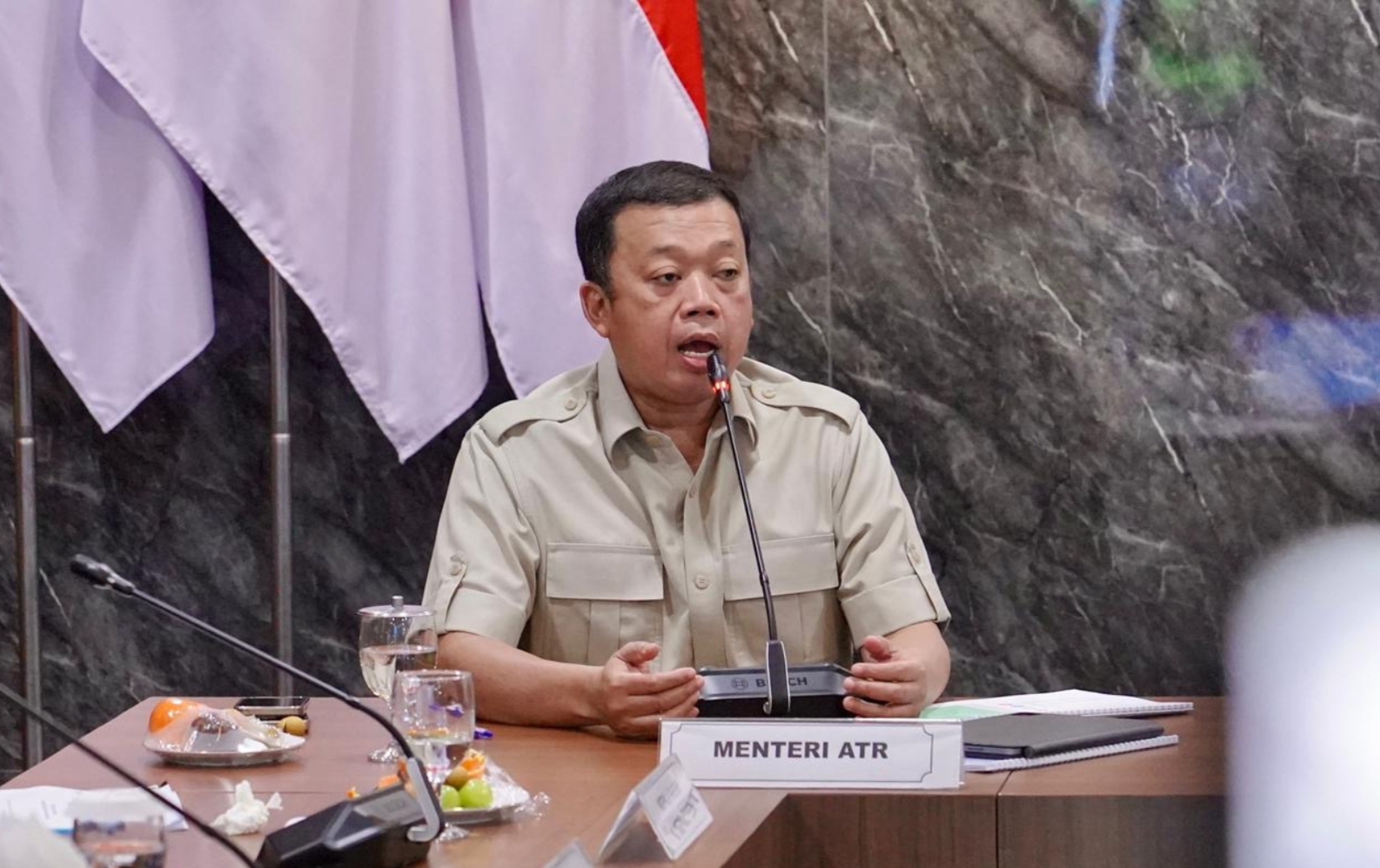 Menteri Nusron Tegaskan Ketersediaan Lahan Jadi Kunci Utama Ketahanan Pangan