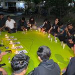 Aksi Solidaritas di Nganjuk: Nyalakan Lilin untuk Keselamatan Wartawan yang Hilang di Selat Sunda